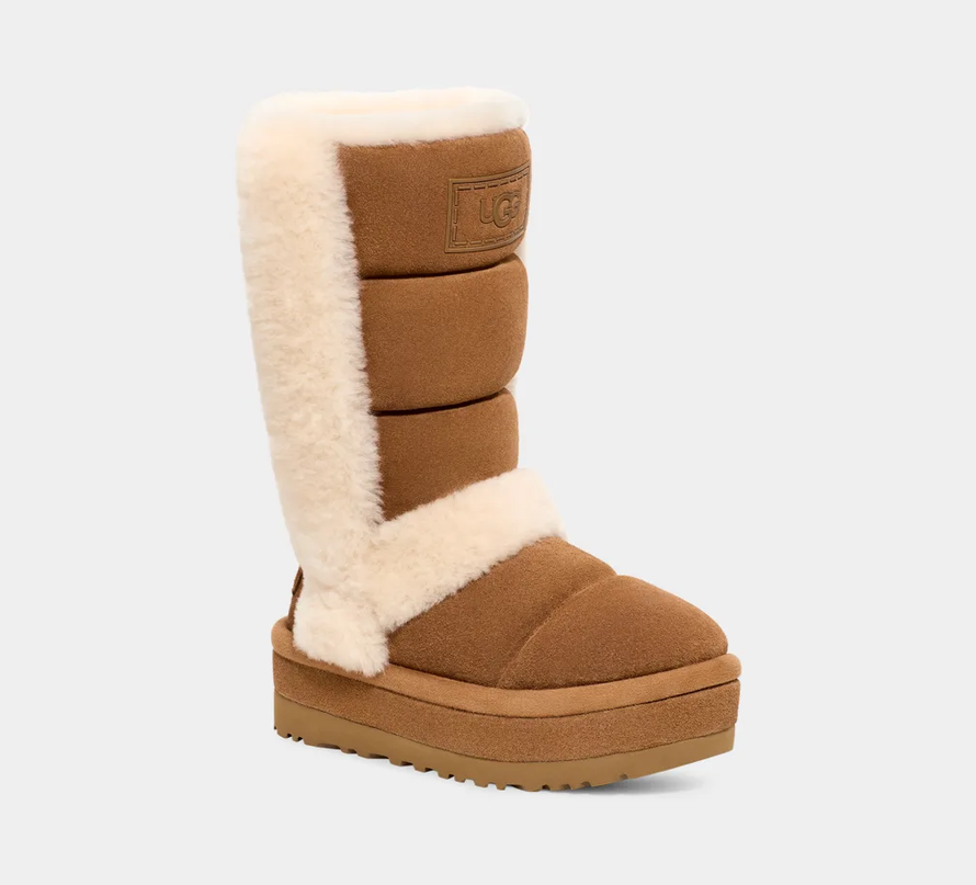 Botte UGG Tall Classic Chillapeak - Beige