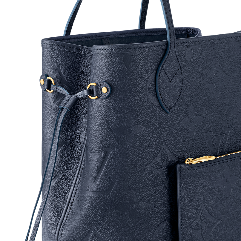 Sac Neverfull MM - LV - Bleu nuit