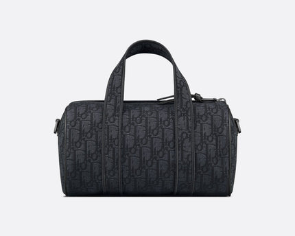 Sac Messenger zippé Dior - Noir