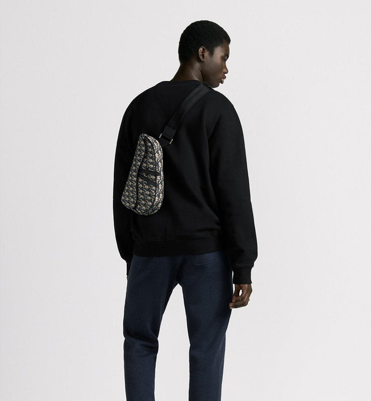 Sac Saddle Noir et Beige Dior