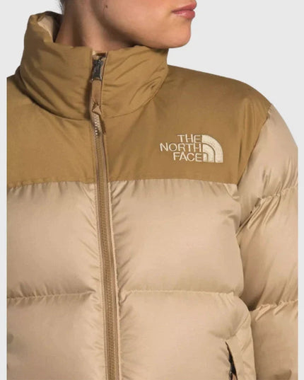 Brown Tan Nuptse 700 Pour Femme TNF