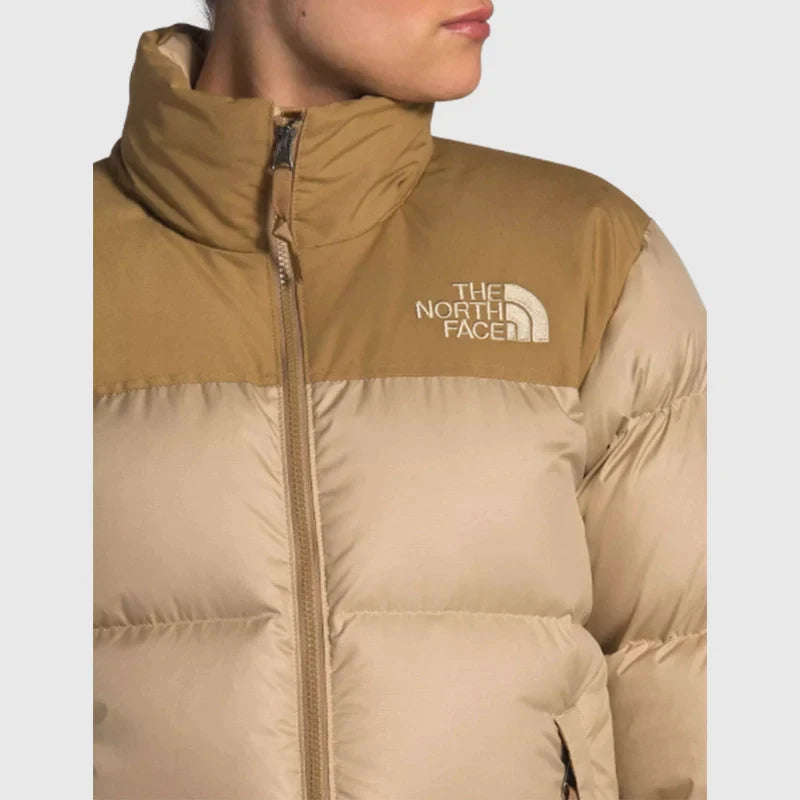 Brown Tan Nuptse 700 Pour Femme TNF