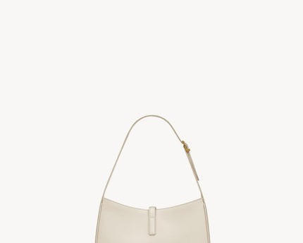 LE 5 À 7 EN CUIR LISSE  - YSL - Blanc