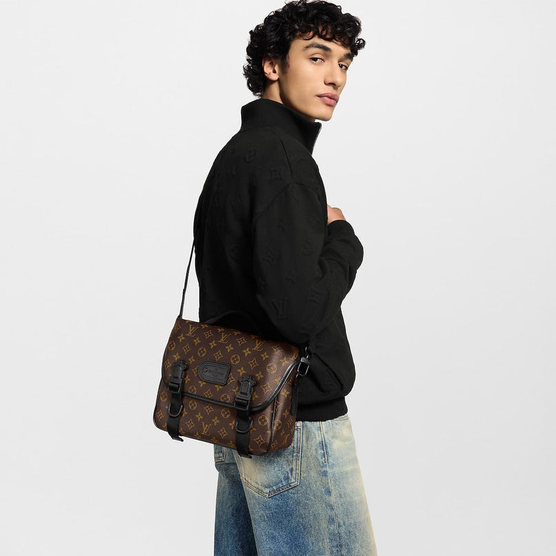 Sac Messenger LV Trail - LV - Marron