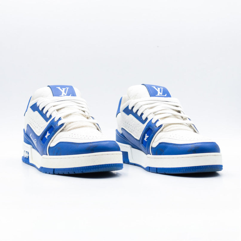 Sneaker LV Trainer Signature #54 Blue