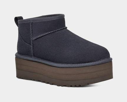 Botte UGG Classic Ultra Mini À Plateforme - Bleu