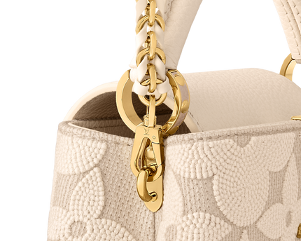 Sac Capucines Mini - LV - Blanc cassé