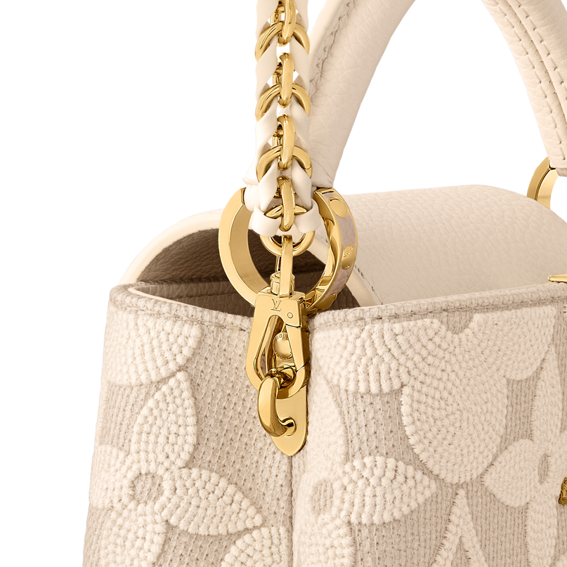 Sac Capucines Mini - LV - Blanc cassé