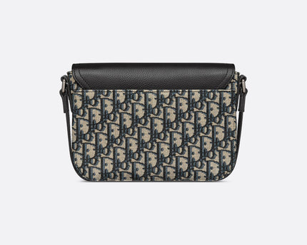 Sac Messenger à rabat Saddle Small Dior - Beige Noir