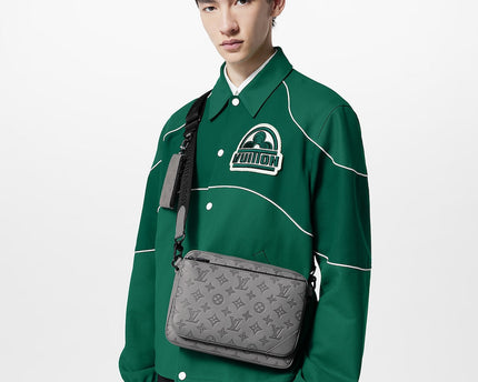 Sac Trio Messenger - LV - Gris