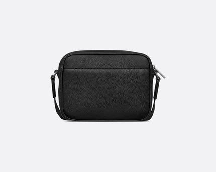 Mini sac Messenger Dior zippé Rider 2.0 Noir et Beige