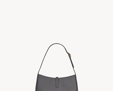 LE 5 À 7 EN CUIR LISSE  - YSL - Gris