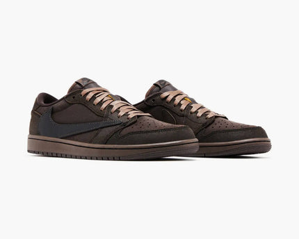 Travis Scott x Air Jordan 1 Low OG Velvet Brown