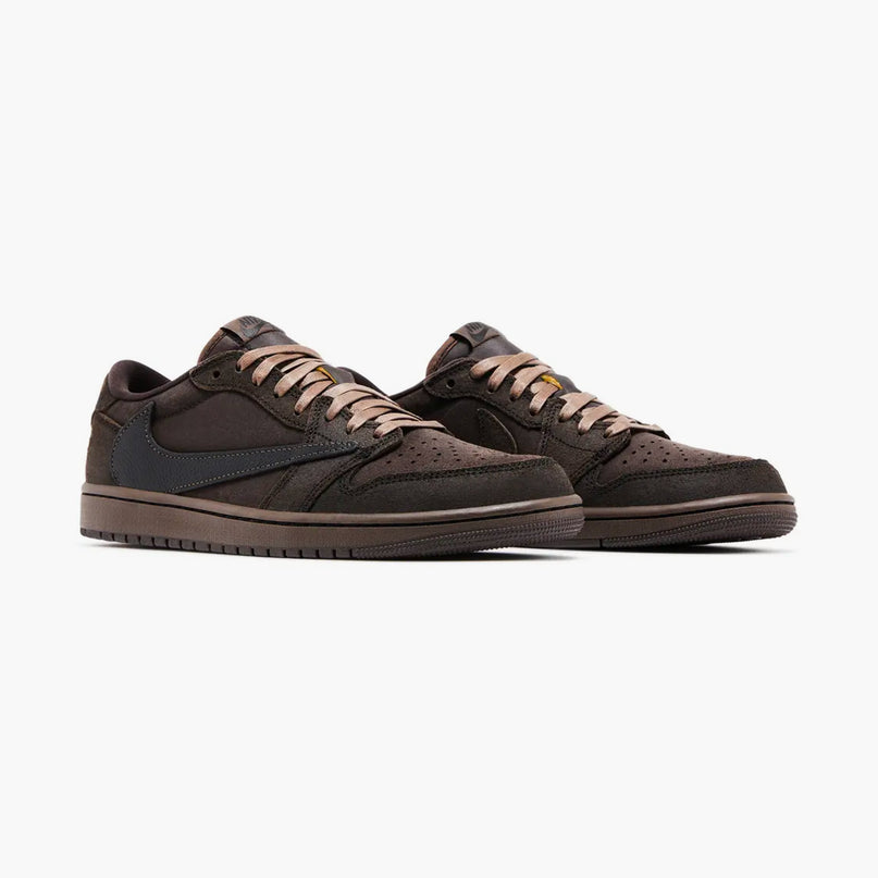 Travis Scott x Air Jordan 1 Low OG Velvet Brown