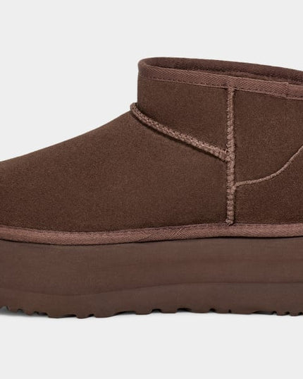 Botte UGG Classic Ultra Mini À Plateforme - Chocolate