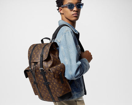 Sac à dos Christopher MM - LV - Marron