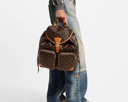 Sac à dos Montsouris Cargo - LV - Marron
