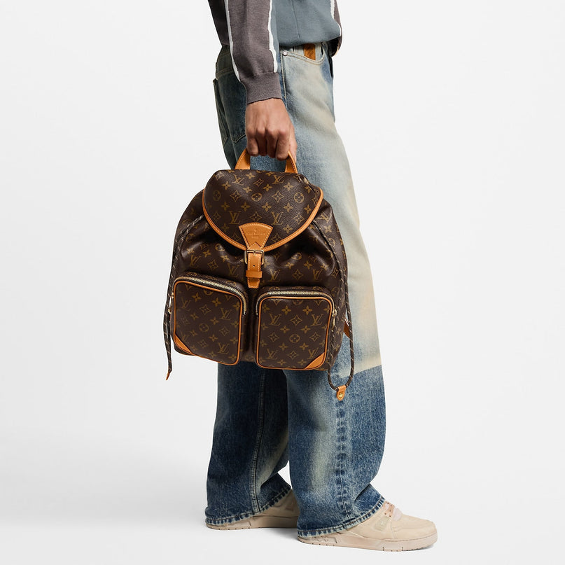 Sac à dos Montsouris Cargo - LV - Marron