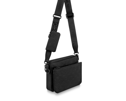 Sac Trio Messenger - LV - Full Black