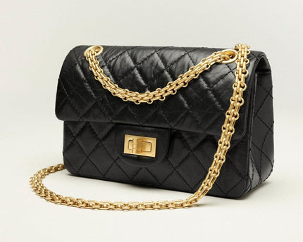 MINI SAC 2.55 CHANEL NOIR