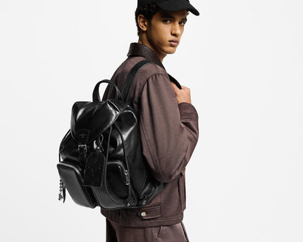 Sac à dos Montsouris Cargo - LV - Noir