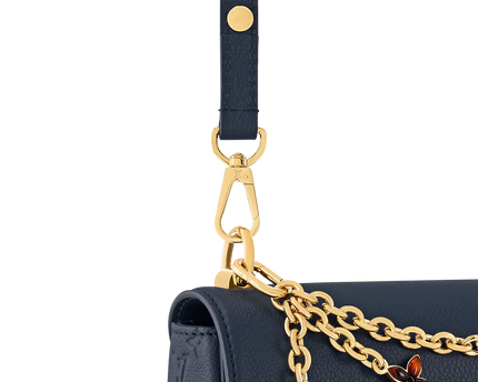 Sac Twist MM Slim - LV - Bleu nuit