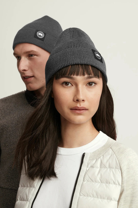 CANADA GOOSE - BONNET EN MÉRINOS