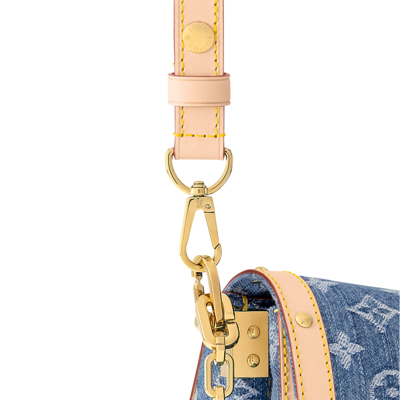 Sac Dauphine Soft GM - LV - Bleu jeans