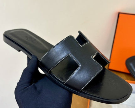 Hermes - Claquettes Noir