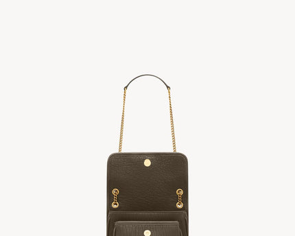 MINI NIKI EN CUIR D'AGNEAU GRAINÉ  - YSL