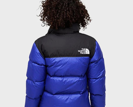 Blue Retro Nuptse 700 Pour Femme Bleu
