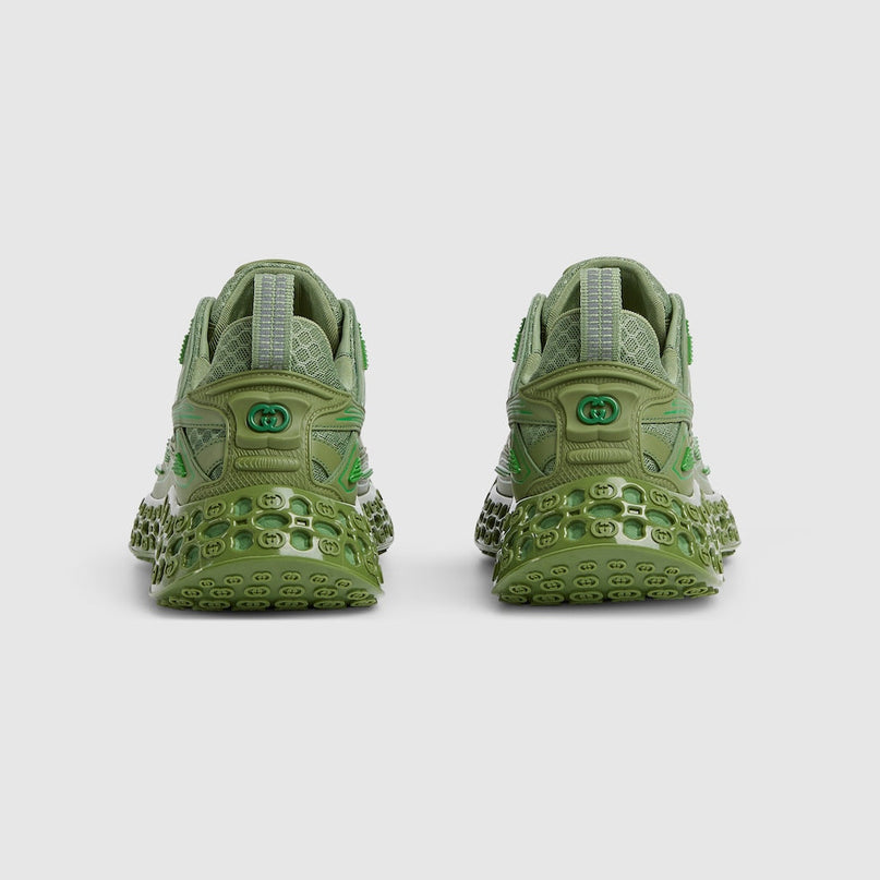 BASKETS GUCCI CUB3D POUR HOMME - VERT