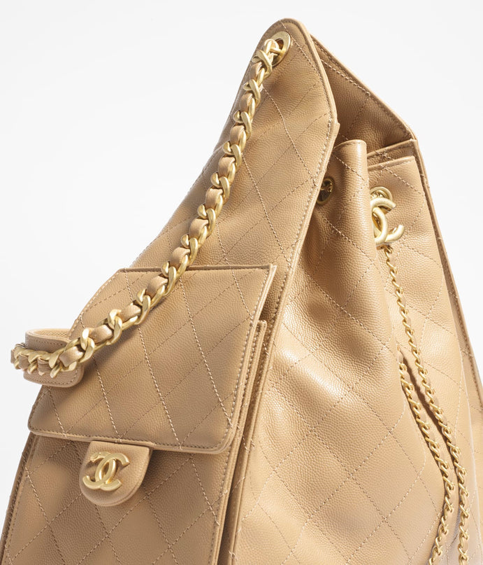 MOYEN SAC CHANEL 25 BEIGE
