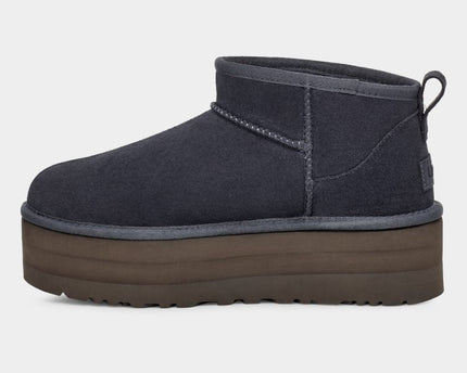Botte UGG Classic Ultra Mini À Plateforme - Bleu