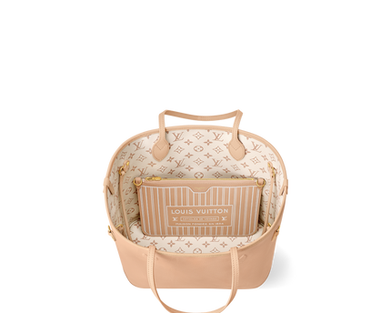Sac Neverfull Inside Out MM - LV - Blanc