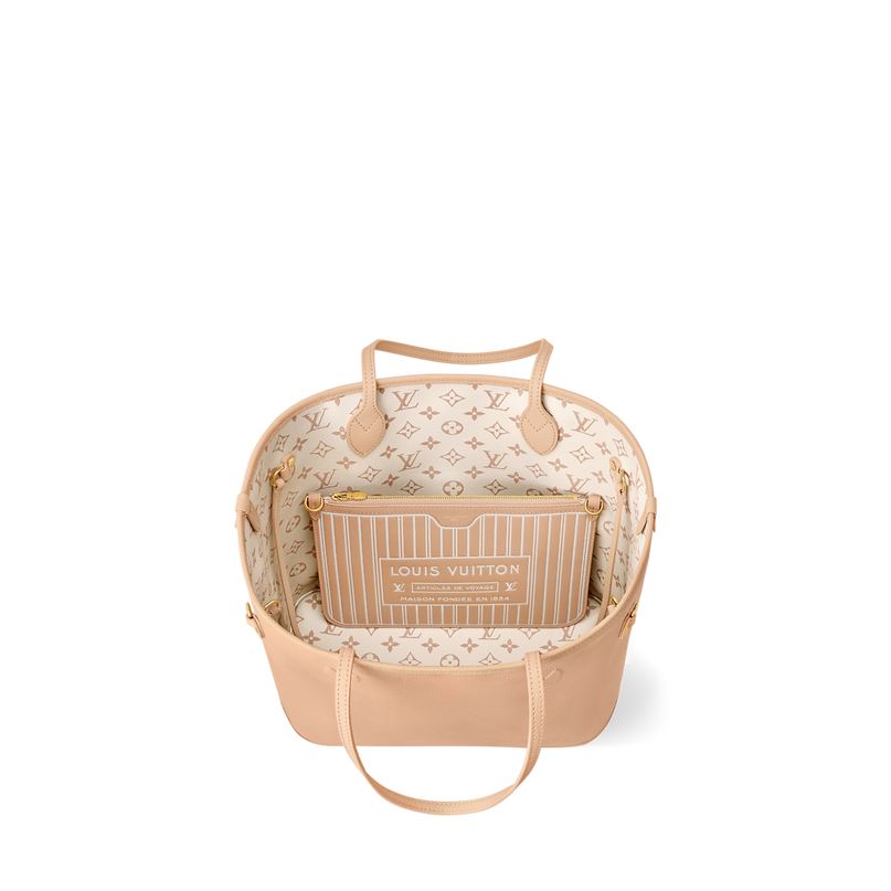 Sac Neverfull Inside Out MM - LV - Blanc