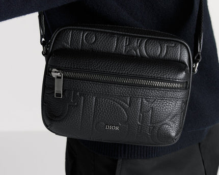 Mini sac Messenger Dior zippé Rider 2.0 - Noir