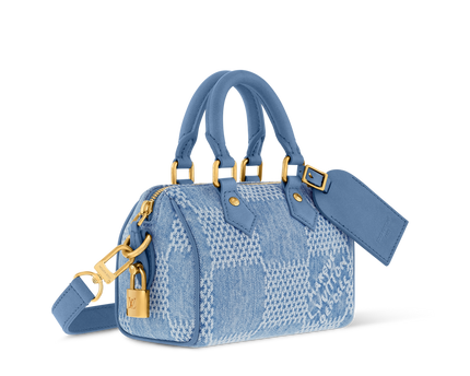 Sac Speedy Bandoulière 18 - LV - Bleu jeans