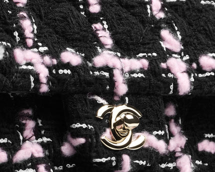 SAC CLASSIQUE 11.12  - CHANEL - Noir Rose