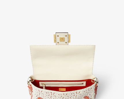 Sac Fendi Baguette - Rouge Blanc