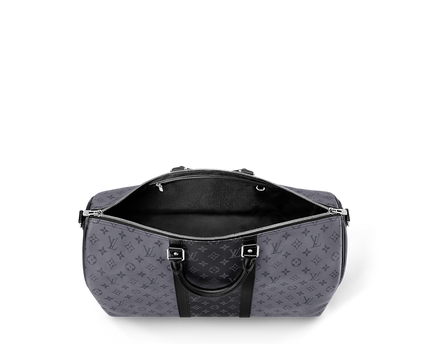 Sac Keepall Bandoulière 50 - LV - Gris