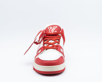 Sneaker LV Trainer Red White