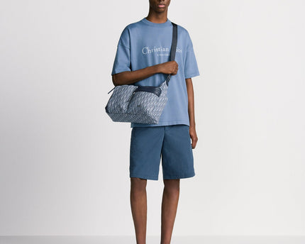 Sac Hobo Rider Soft Medium Dior - Bleu