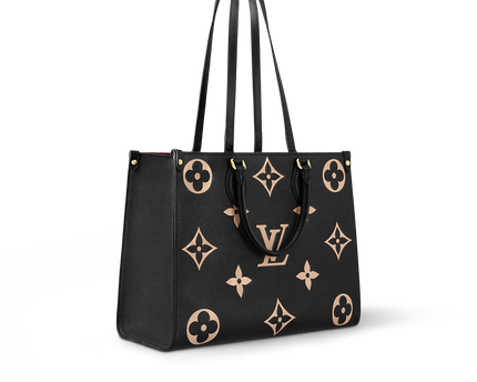 Cabas Onthego MM - LV - Noir Beige