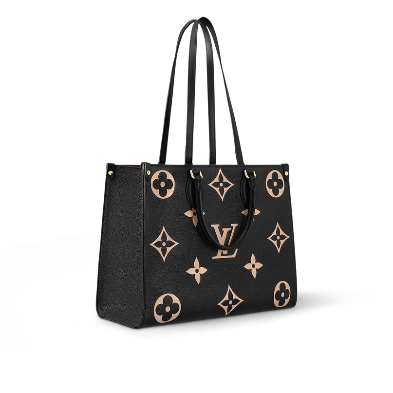 Cabas Onthego MM - LV - Noir Beige