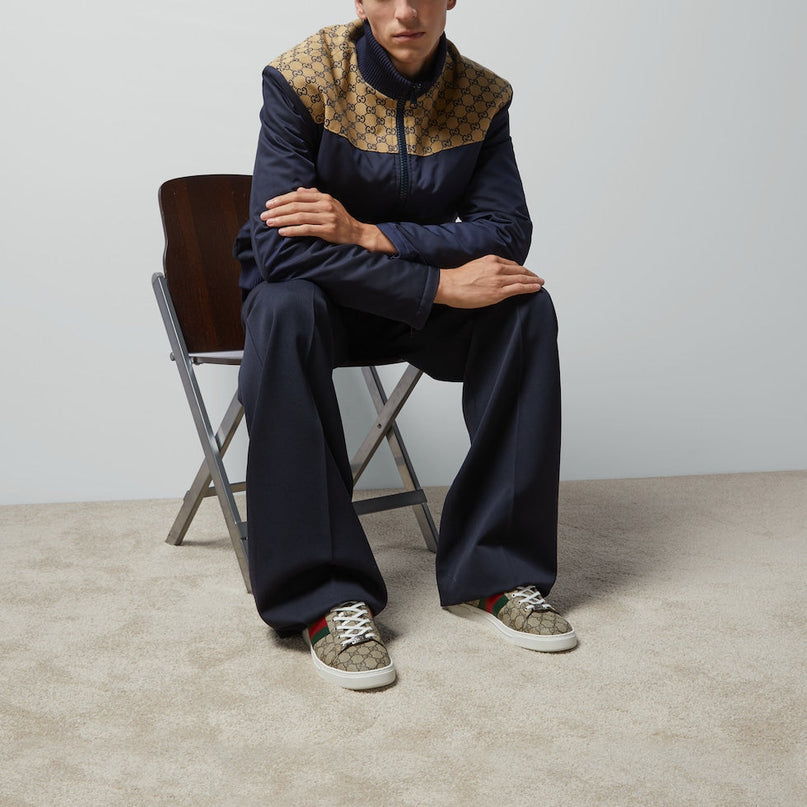 BASKETS GUCCI POUR HOMME -BEIGE