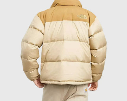 Brown Tan Nuptse 700 Pour Homme TNF