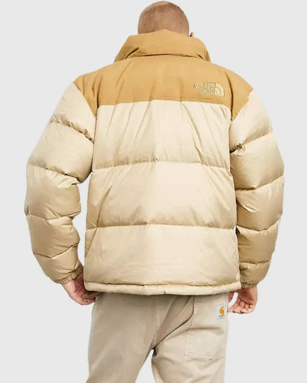 Brown Tan Nuptse 700 Pour Homme TNF