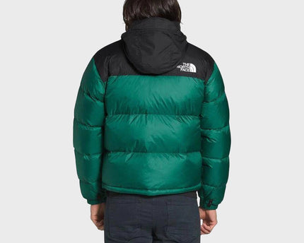 Green Retro Nuptse 700 Pour Homme