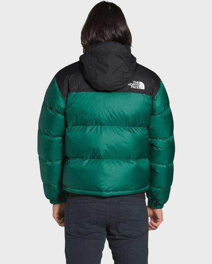 Green Retro Nuptse 700 Pour Homme